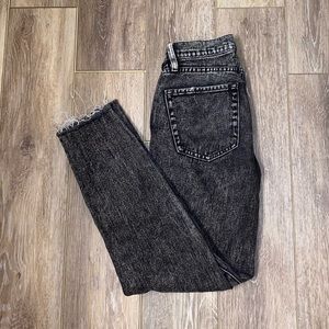 PACSUN frayed skinny jeans